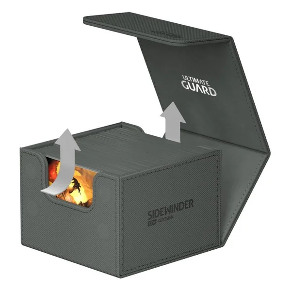 Ultimate Guard Sidewinder 133+ XenoSkin Monocolor Gris