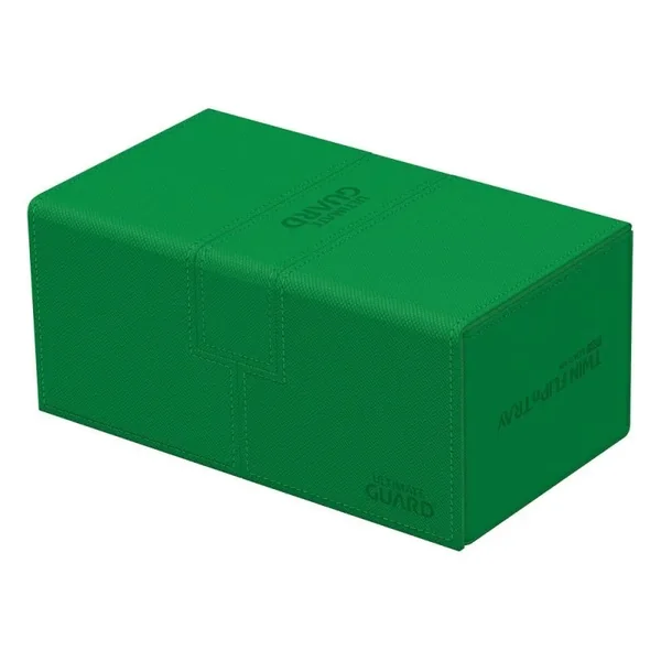 Ultimate Guard Twin Flip`n`Tray 200+ XenoSkin Monocolor Vert