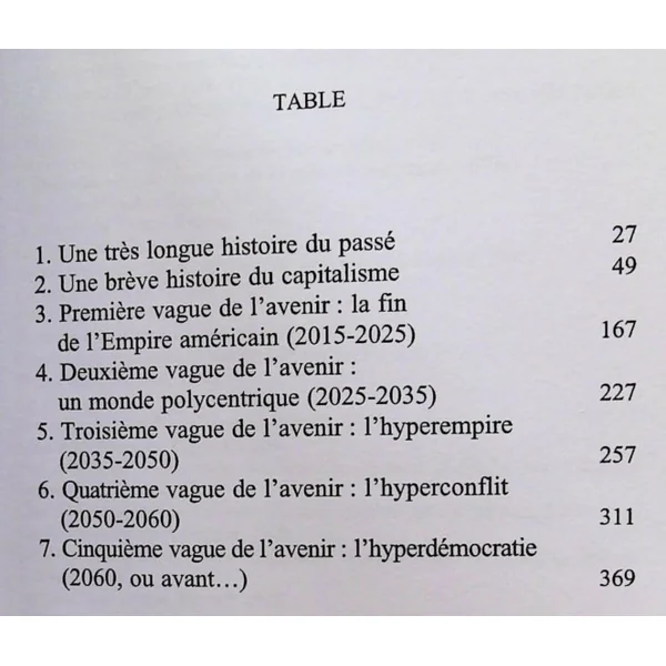 Une brève histoire de l'avenir - Nouvelle Edition, revue et augmentée