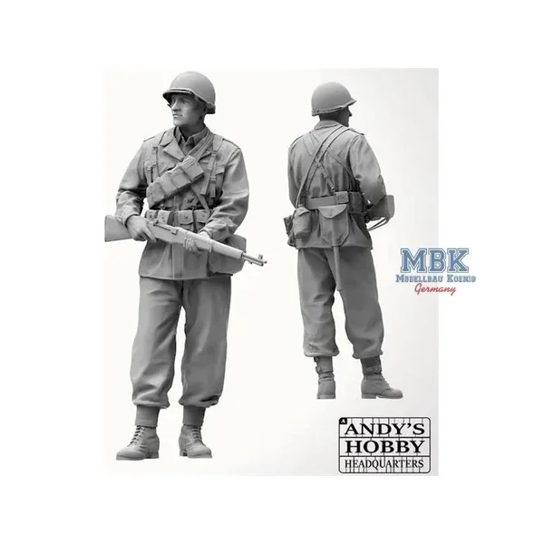 US Late WWII Infantry Soldier M1943 Uniform (1:16)