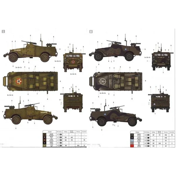 US M3A1 White Scout Car Production précoce