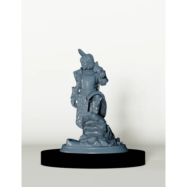 Valérie - Guerrière en Armure Lourde - Pathfinder 2e