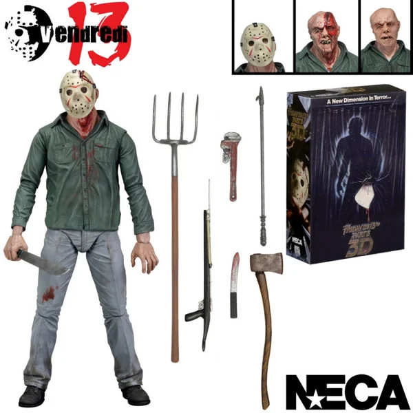 VENDREDI 13 Chapitre 3 Figurine Jason Ultimate Neca