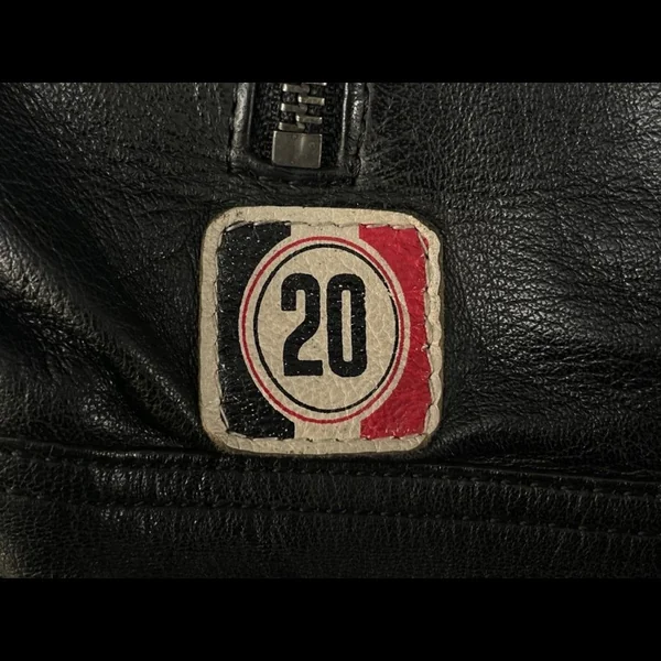 Veste Cuir Steve McQueen 24H Du Mans Scott Noir - Homme