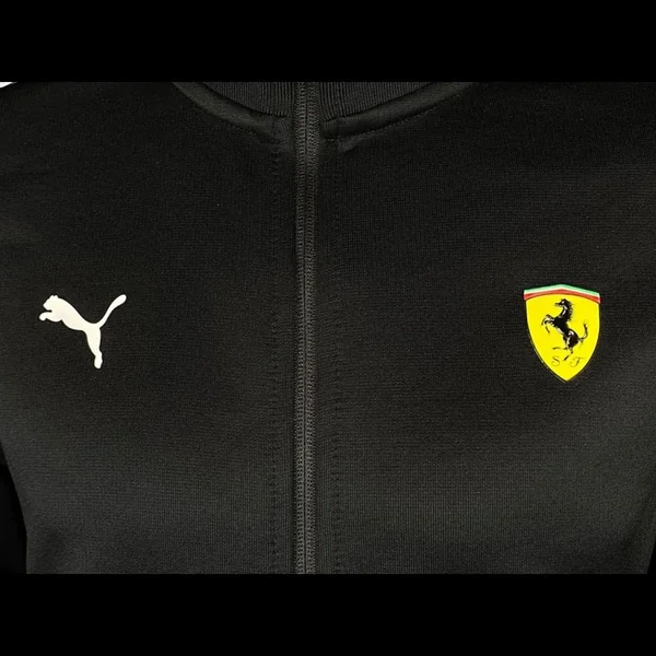 Veste Ferrari T7 Track by Puma Softshell Tracksuit Noir - homme