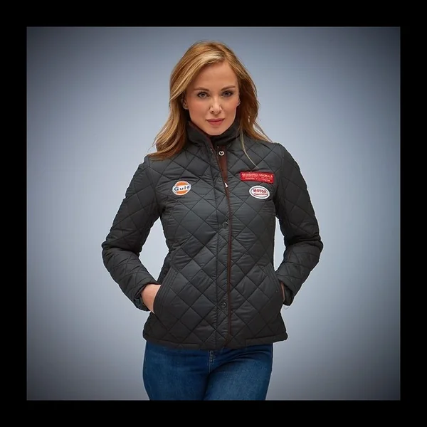 Veste Gulf Superfast matelassée noire - femme