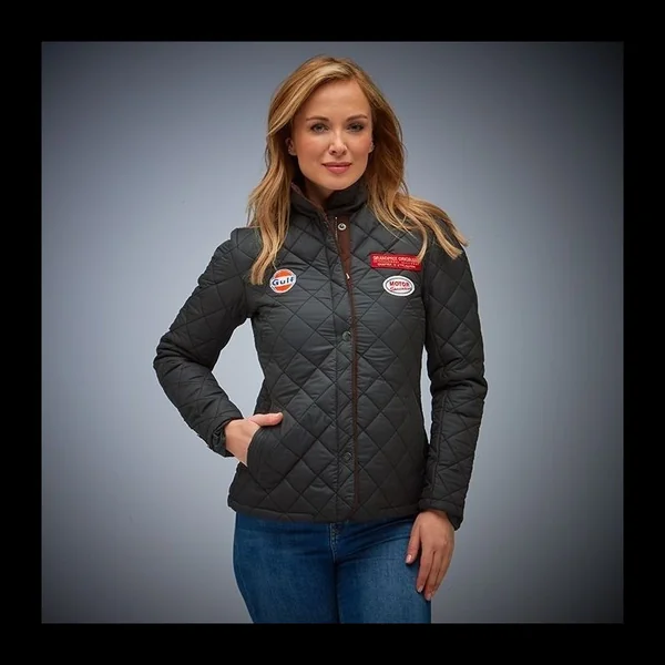 Veste Gulf Superfast matelassée noire - femme