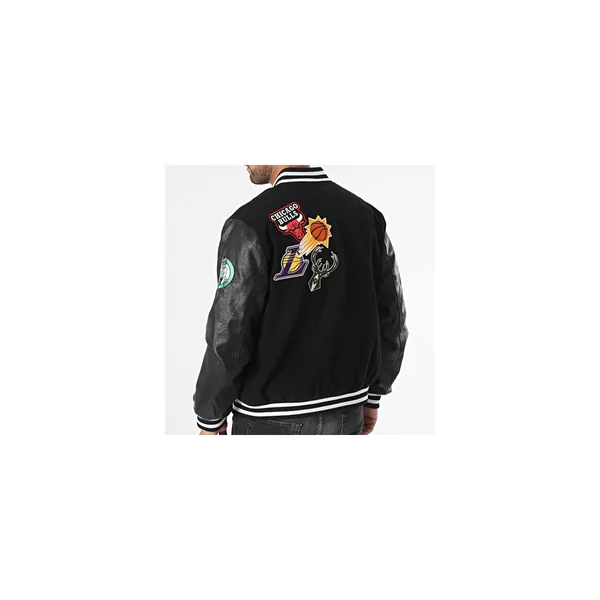 Veste New era Bomber NBA All Over Badge