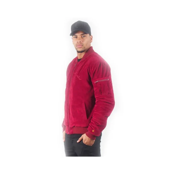 Veste Peau de pêche Rocawear Bordeaux