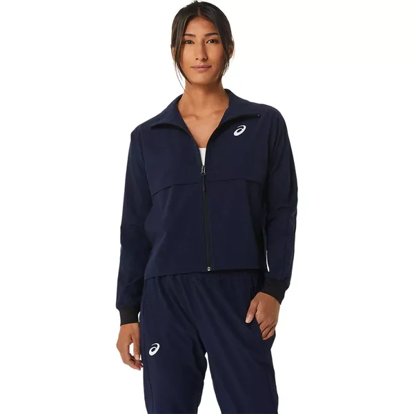 Veste zippée Asics Match Femme Bleu marine