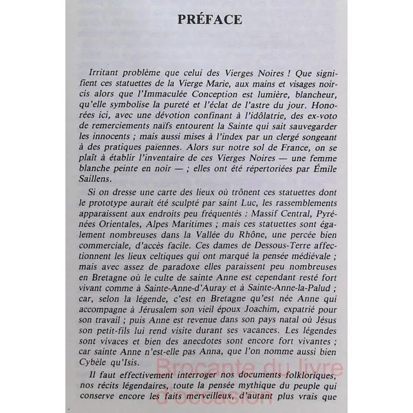 Vierges noires-