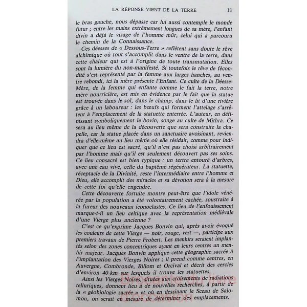 Vierges noires-