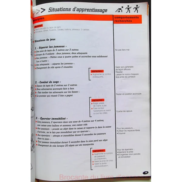Vivre l'eps - Cycle 2 6 à 8 ans