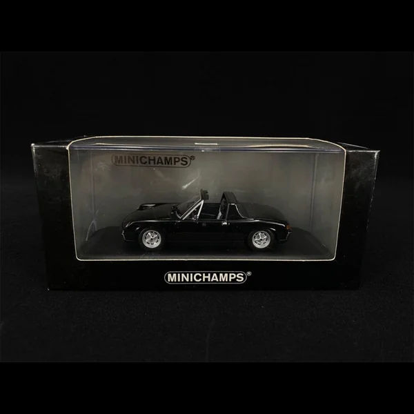 VW Porsche 914 4 2.0 1973 noire 1/43 Minichamps 430065671