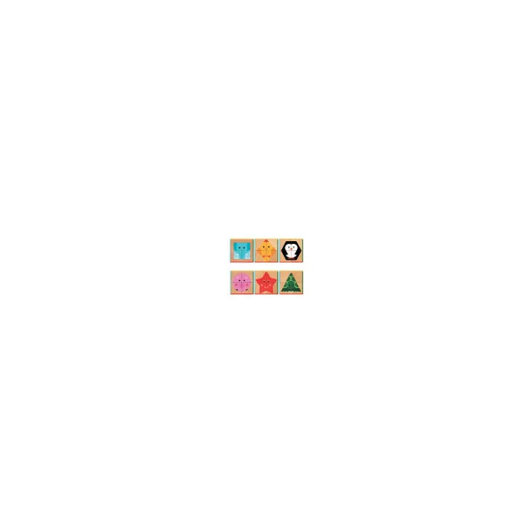 Wooden blocs Cuba Basic 4 pieces