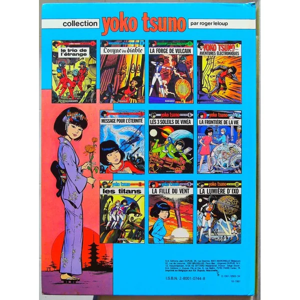 Yoko Tsuno, tome 11 - La spirale du temps(2)