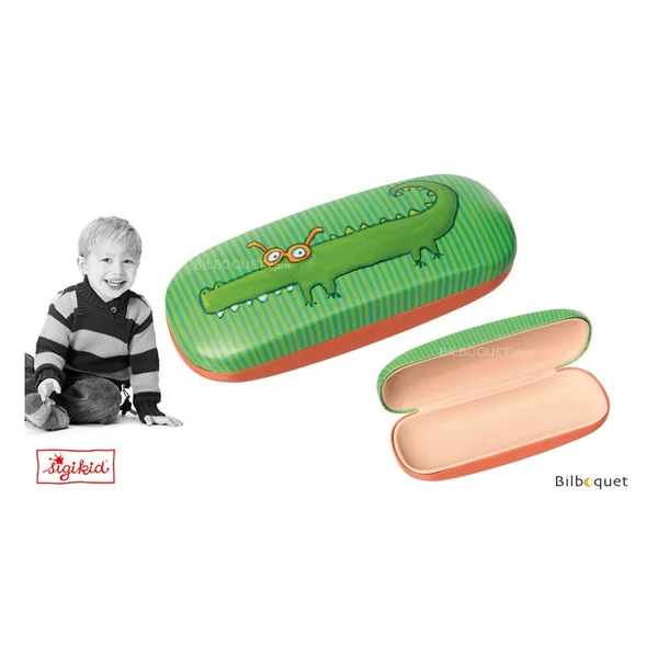 Étui à lunettes - Crocodile